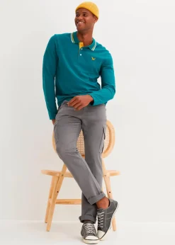 Poloshirt aus reiner Bio-Baumwolle (2er Pack)|bonprix Clearance