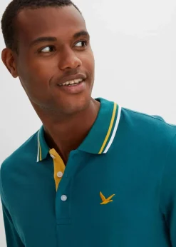 Poloshirt aus reiner Bio-Baumwolle (2er Pack)|bonprix Clearance