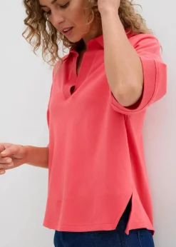 Poloshirt aus reiner Bio-Baumwolle|bonprix Sale