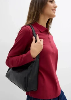 Poloshirt aus schwerer Bio-Baumwolle|bonprix Clearance