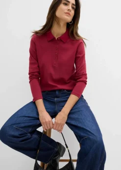 Poloshirt aus schwerer Bio-Baumwolle|bonprix Clearance