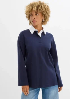 Poloshirt aus schwerer Bio-Baumwolle|bonprix Online