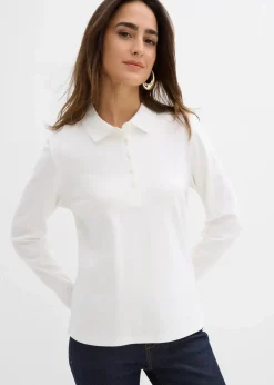 Poloshirt aus schwerer Bio-Baumwolle|bonprix Outlet