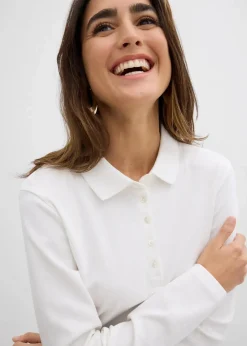Poloshirt aus schwerer Bio-Baumwolle|bonprix Outlet