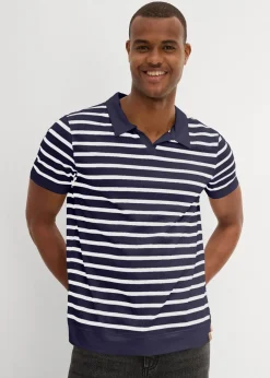 Poloshirt mit Bio-Baumwolle|bonprix Clearance