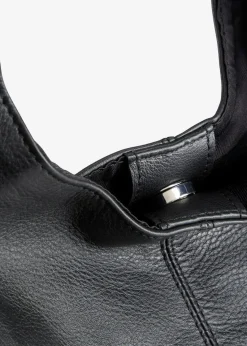 bonprix Taschen|Premium|Premium Ledershopper schwarz