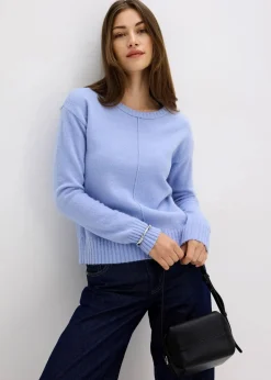 bonprix Bekleidung·Umstandsmode|Pullover & Strickjacken|Pullover perlblau
