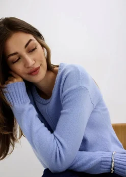 bonprix Bekleidung·Umstandsmode|Pullover & Strickjacken|Pullover perlblau