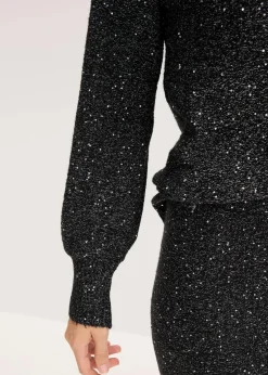 bonprix Bekleidung·Umstandsmode|Pullover & Strickjacken|Pullover schwarz