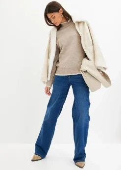bonprix Bekleidung·Umstandsmode|Bekleidung·Jeans|Pullover sand