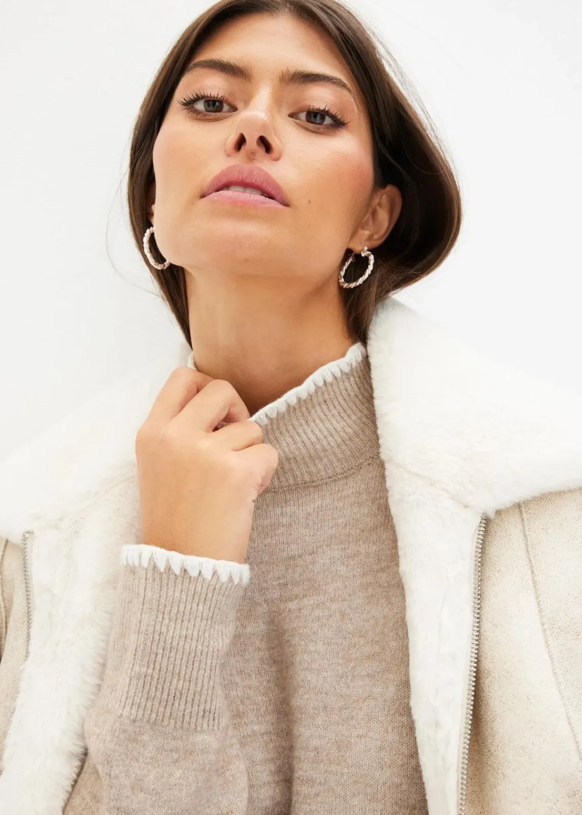 bonprix Bekleidung·Umstandsmode|Bekleidung·Jeans|Pullover sand