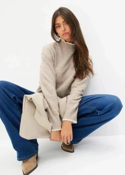 bonprix Bekleidung·Umstandsmode|Bekleidung·Jeans|Pullover sand