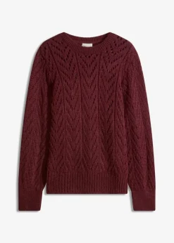 bonprix Bekleidung·Umstandsmode|Strickmode|Pullover weinrot