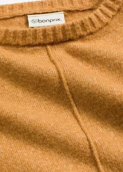 bonprix Pullover & Strickjacken|Bekleidung·Jeans|Pullover haselnuss
