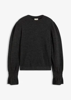 bonprix Bekleidung·Umstandsmode|Bekleidung·Jeans|Pullover anthrazit meliert