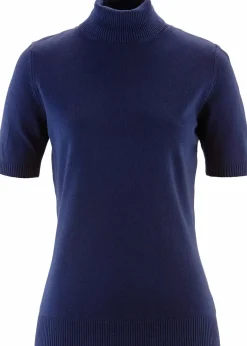 bonprix Pullover & Strickjacken|Basics|Pullover dunkelblau