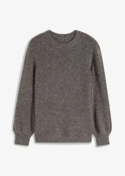 Pullover mit Ballonärmeln|bonprix Clearance