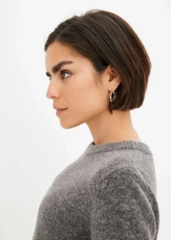 Pullover mit Ballonärmeln|bonprix Clearance