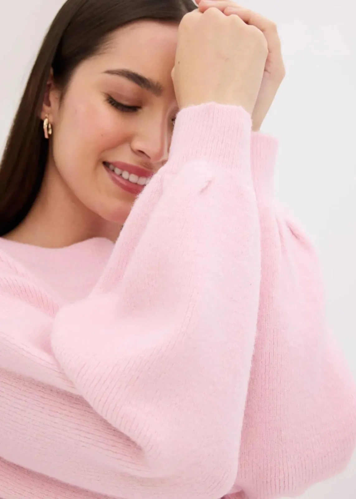 Pullover mit Ballonärmeln|bonprix Best