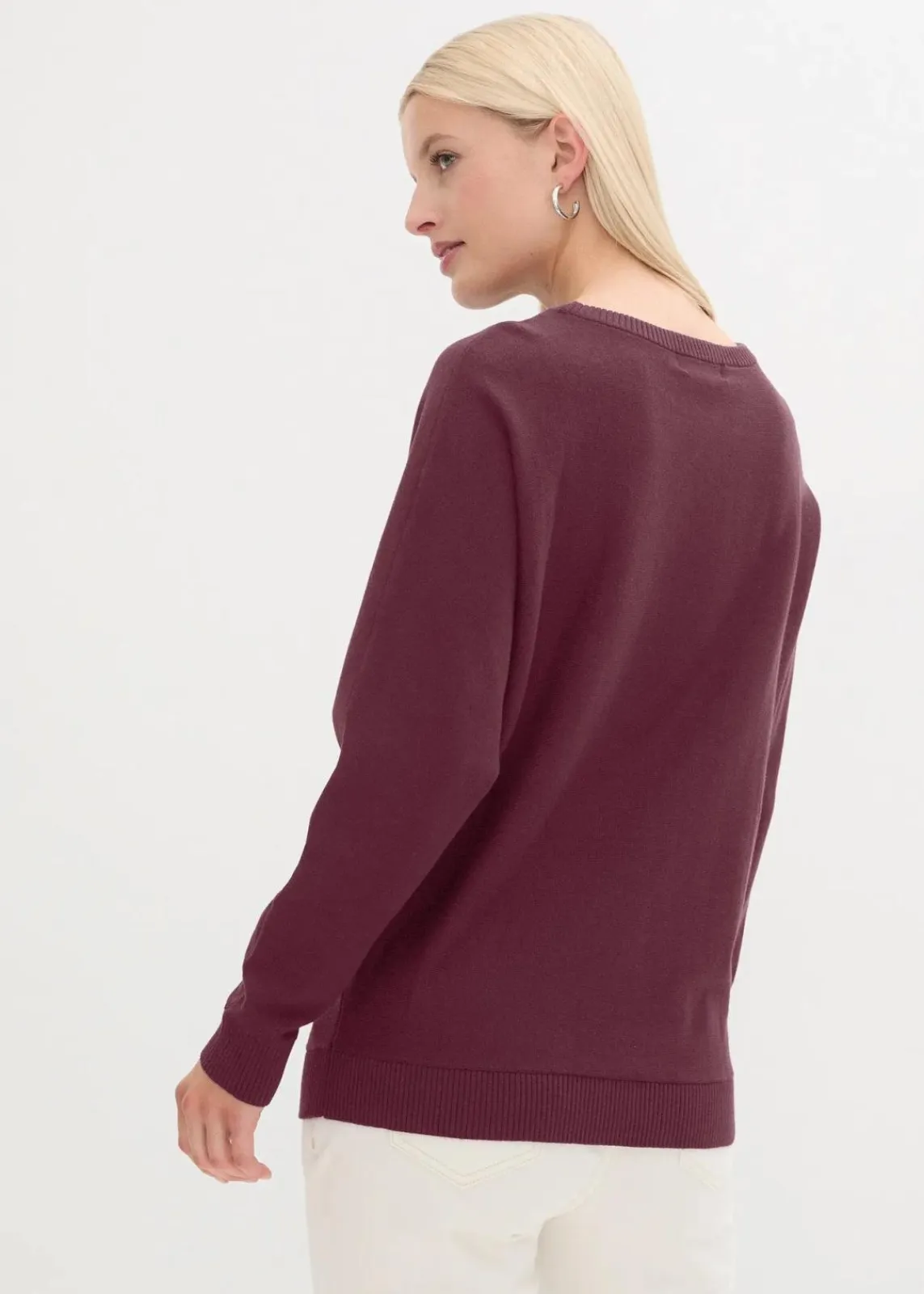 Pullover mit Fledermausärmeln|bonprix