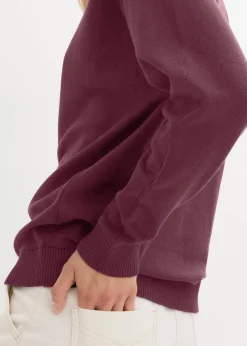 Pullover mit Fledermausärmeln|bonprix
