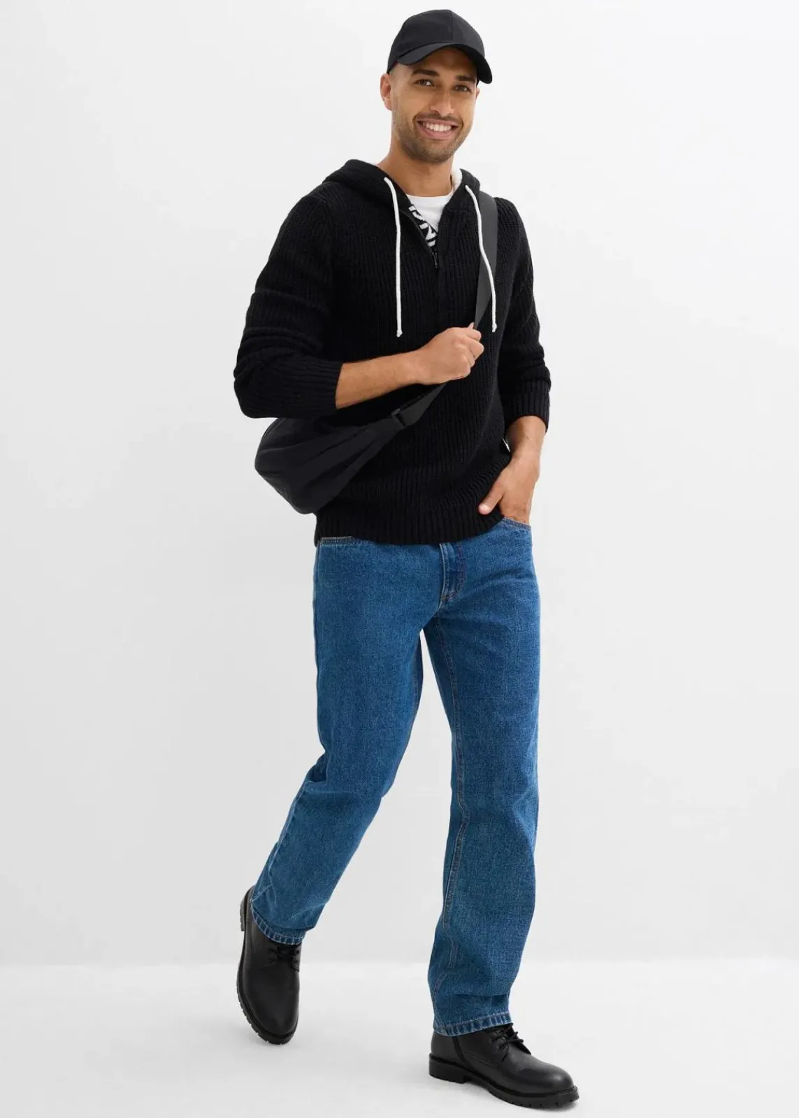 Pullover mit Kapuze|bonprix Clearance