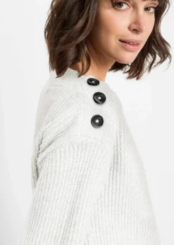 Pullover mit Knöpfen|bonprix Best