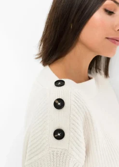 Pullover mit Knöpfen|bonprix Best