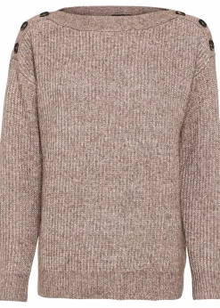 Pullover mit Knöpfen|bonprix