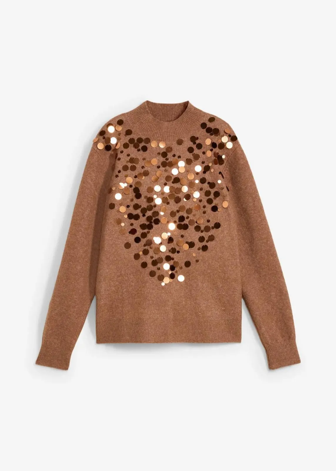 Pullover mit Pailetten|bonprix Outlet
