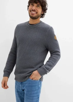Pullover mit recycelter Baumwolle|bonprix Best