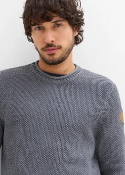 Pullover mit recycelter Baumwolle|bonprix Best