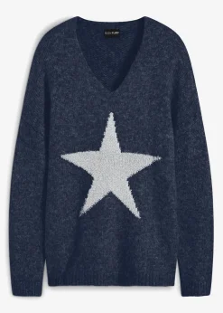 Pullover mit Stern|bonprix Outlet