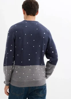 Pullover mit Weihnachtsmotiv|bonprix Clearance