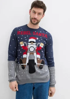 Pullover mit Weihnachtsmotiv|bonprix Sale