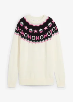Pullover mit Weihnachtsmotiv|bonprix New