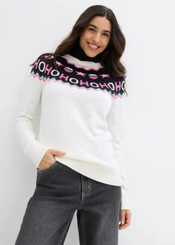 Pullover mit Weihnachtsmotiv|bonprix New