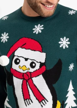 Pullover mit Weihnachtsmotiv|bonprix Sale