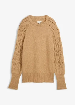 Pullover mit Woll-Anteil|bonprix Outlet