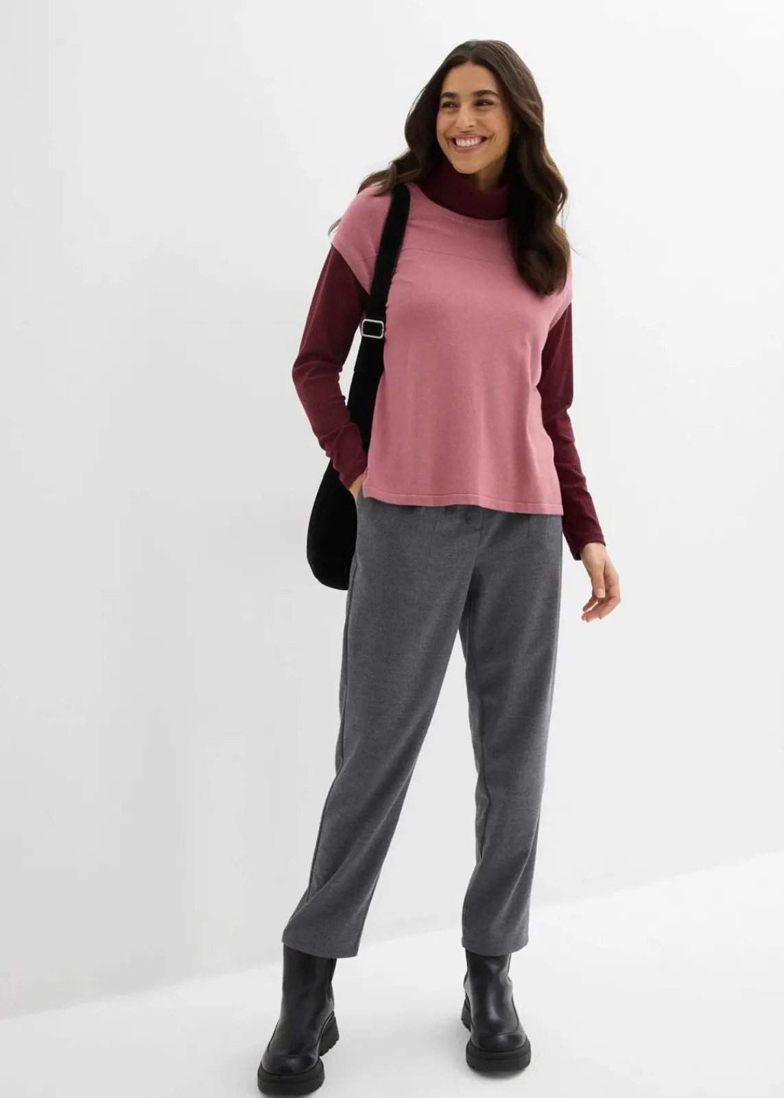 Pullunder aus softem Viskose-Mix|bonprix New