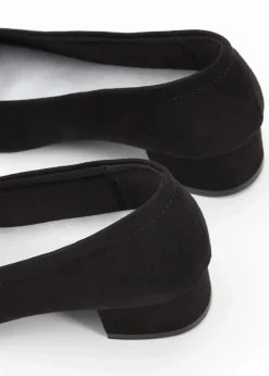 bonprix Pumps|Schuhe & Accessoires In Spezialgrößen·Schuhe In Übergröße|Pumps mit Blockabsatz schwarz