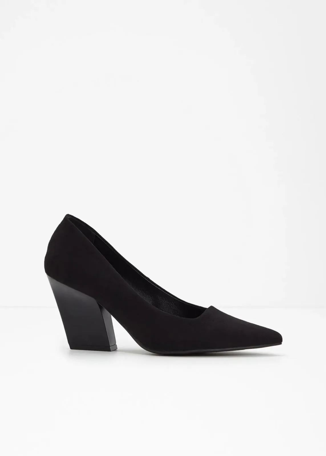 bonprix Pumps|Pumps mit Blockabsatz schwarz