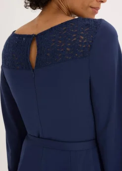 Punto Kleid mit Spitze|bonprix Online