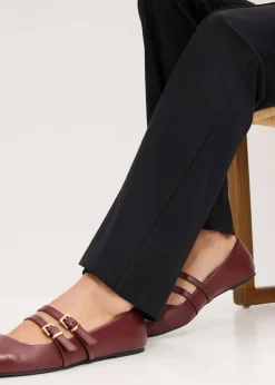 bonprix Bekleidung·Kleider|Hosen|Punto-Schlupfhose schwarz