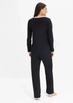 Pyjama aus reiner Baumwolle|bonprix