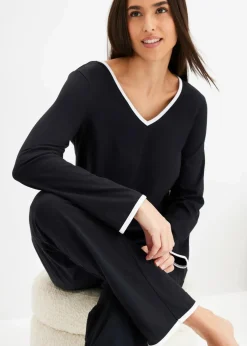Pyjama aus reiner Baumwolle|bonprix