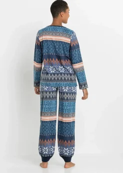 Pyjama aus reiner Bio-Baumwolle|bonprix Online