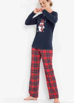Pyjama aus reiner Bio-Baumwolle|bonprix Outlet