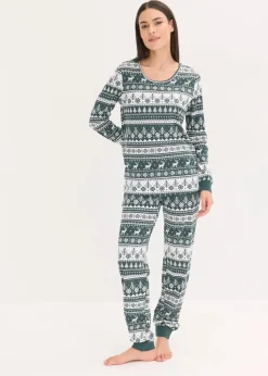 Pyjama aus reiner Bio-Baumwolle|bonprix Hot