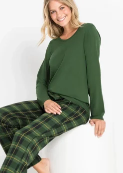 Pyjama aus reiner Bio-Baumwolle|bonprix Clearance
